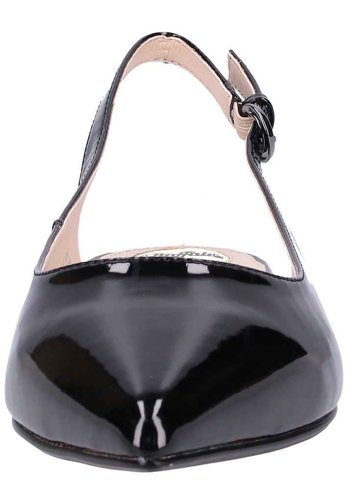 Buffalo Ballerinas Lederimitat Schwarz