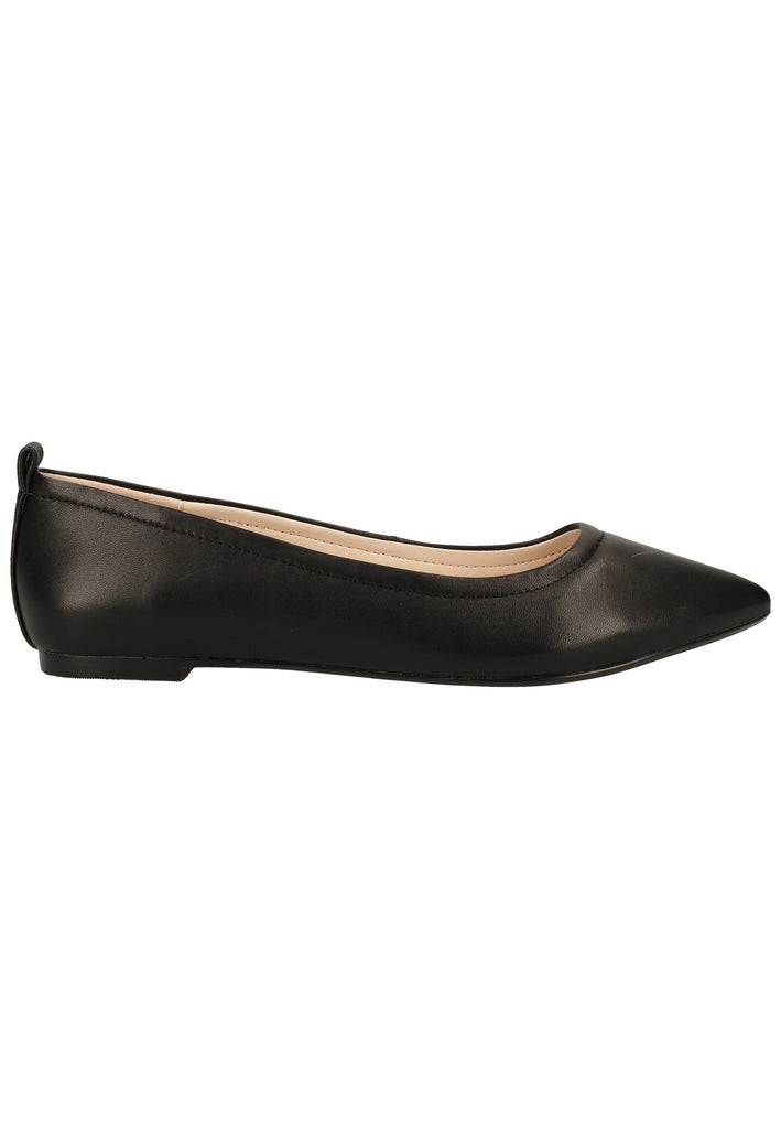 Buffalo Ballerinas Nappaleder Schwarz