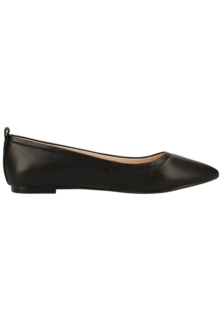 Buffalo Ballerinas Nappaleder Schwarz