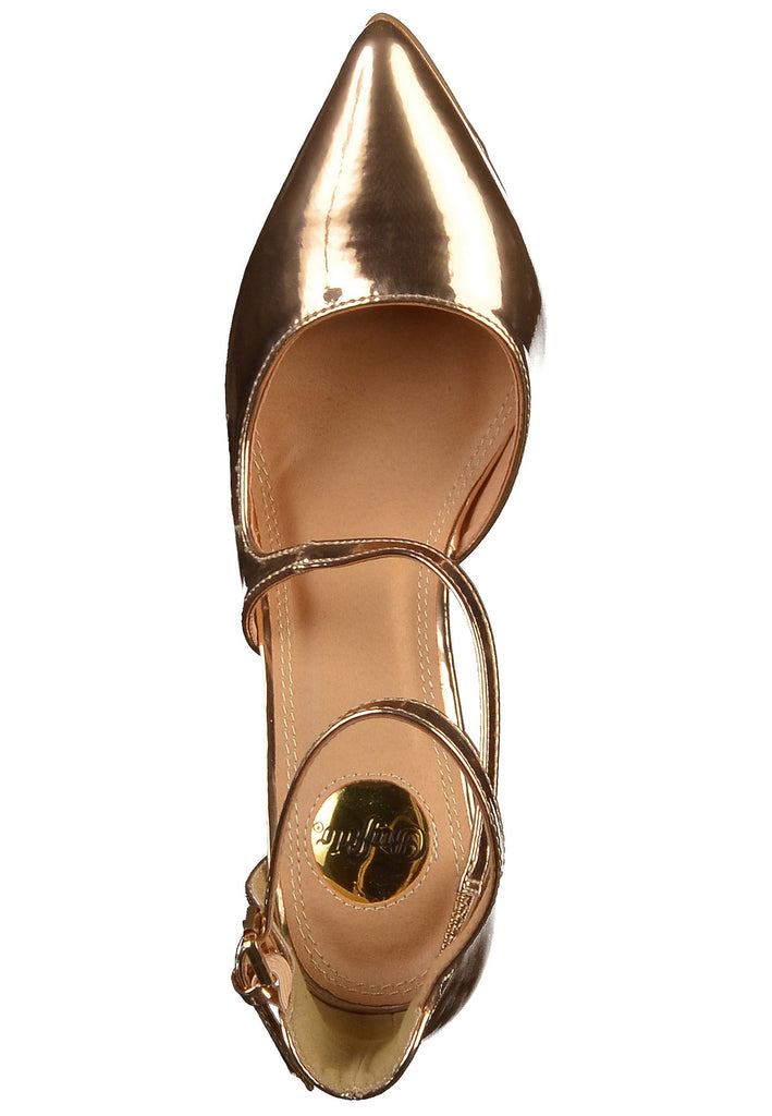 Buffalo Pumps Lederimitat Gold