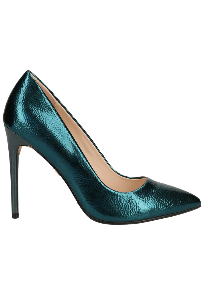 Buffalo Pumps Lederimitat Metallic Green