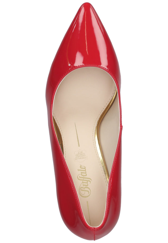 Buffalo Pumps Lederimitat Rot