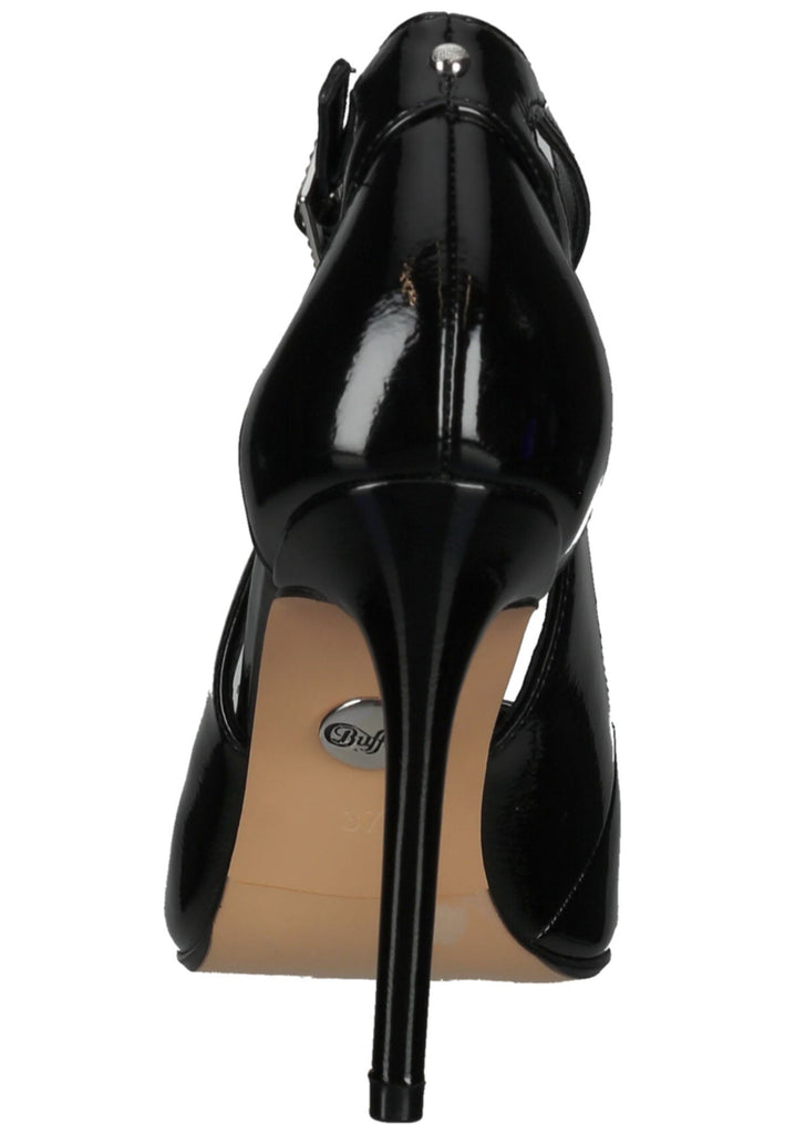 Buffalo Pumps Lederimitat Schwarz