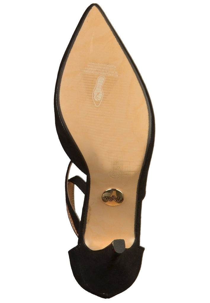 Buffalo Pumps Lederimitat Schwarz