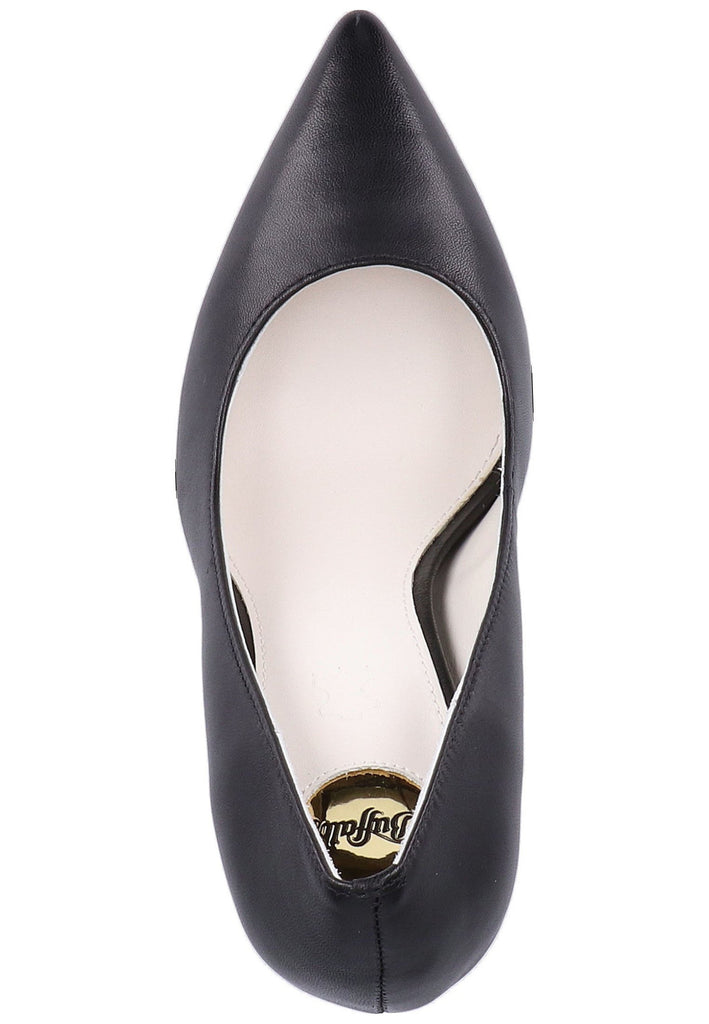 Buffalo Pumps Lederimitat Schwarz