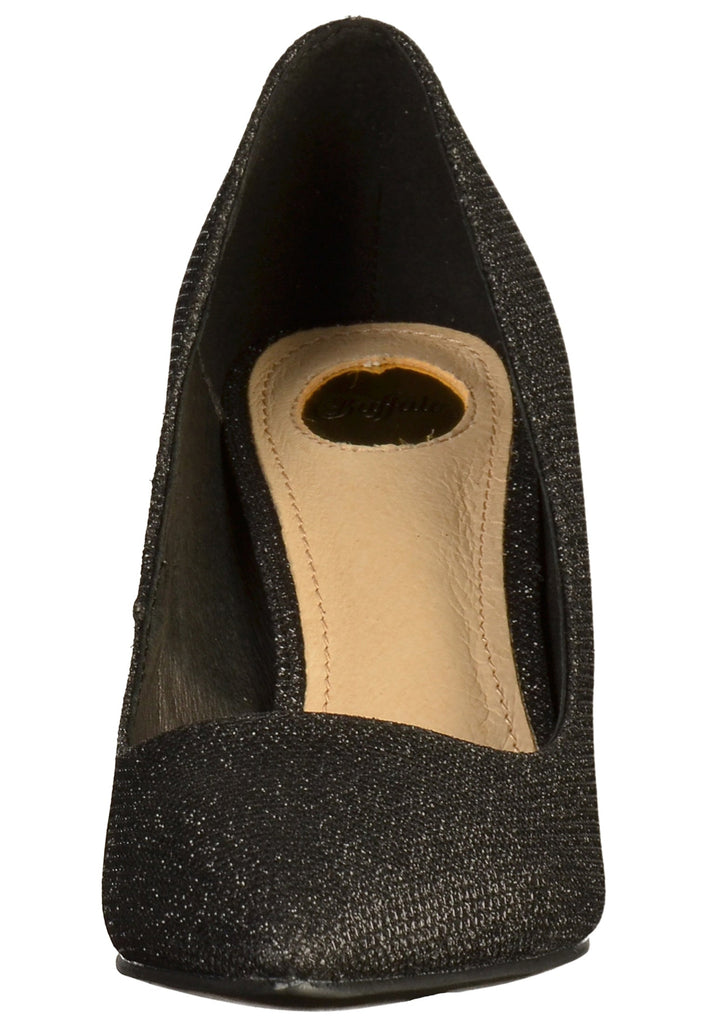 Buffalo Pumps Textil Schwarz