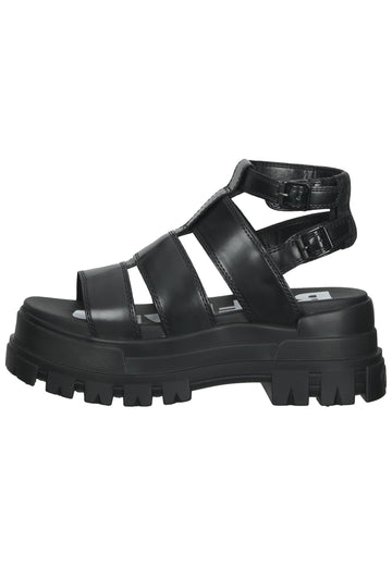 Sandalen Buffalo Sandalen Lederimitat Schwarz