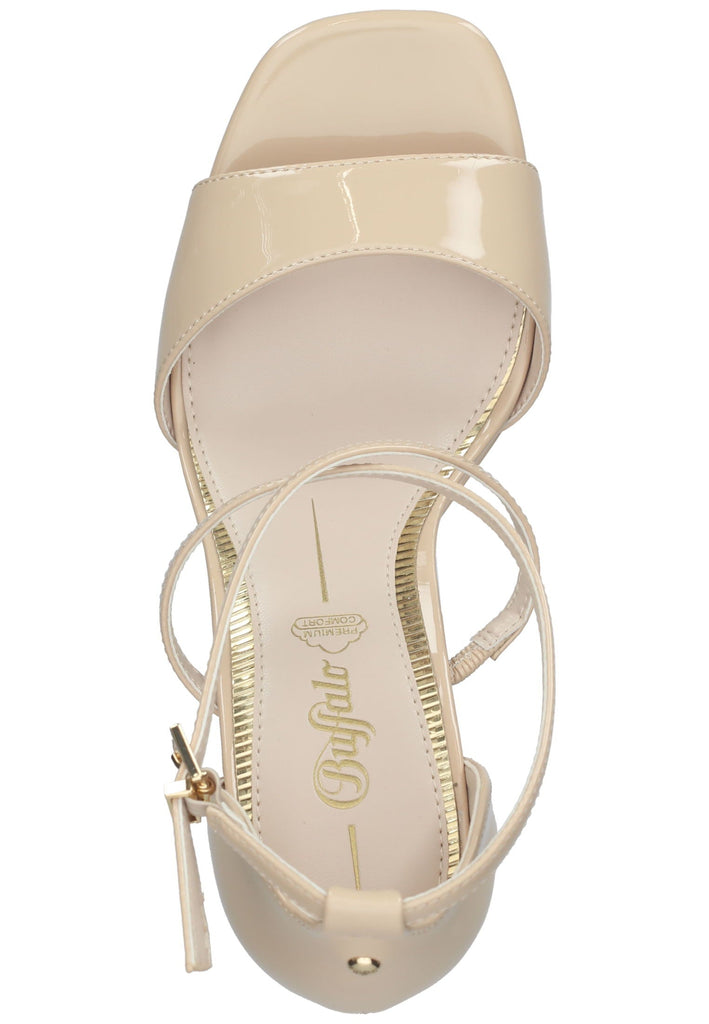 Buffalo Sandalen Lederimitat Beige