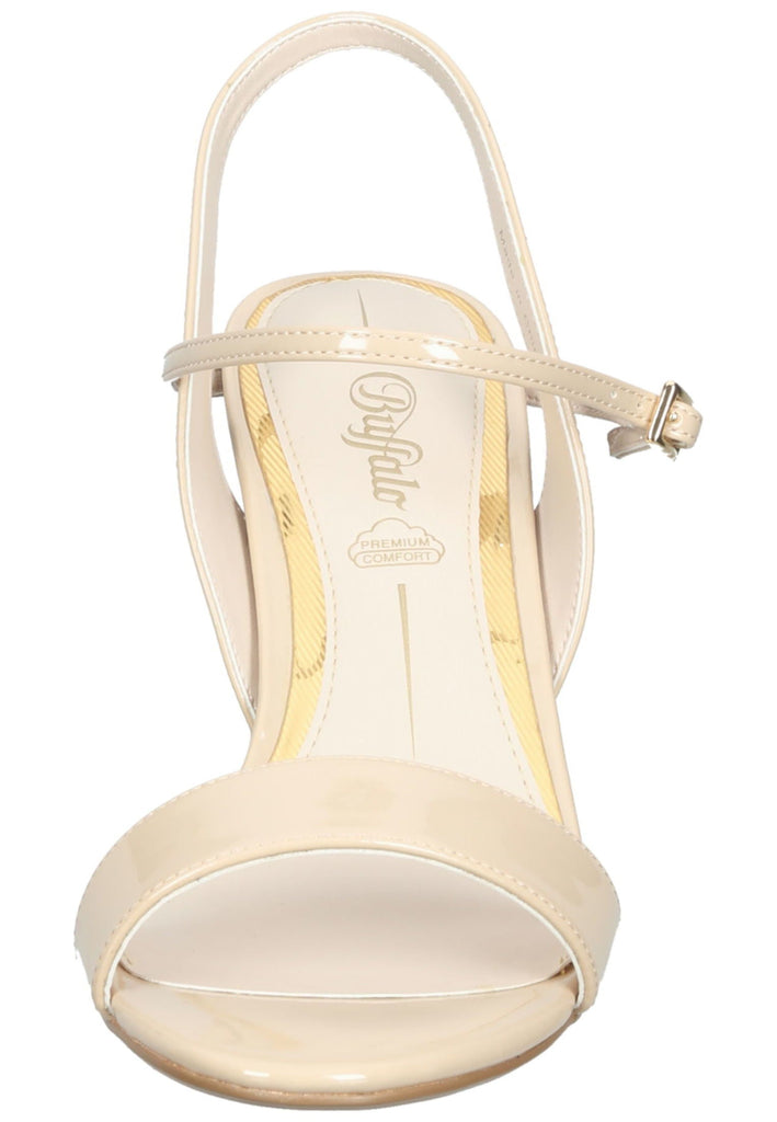 Buffalo Sandalen Lederimitat Beige