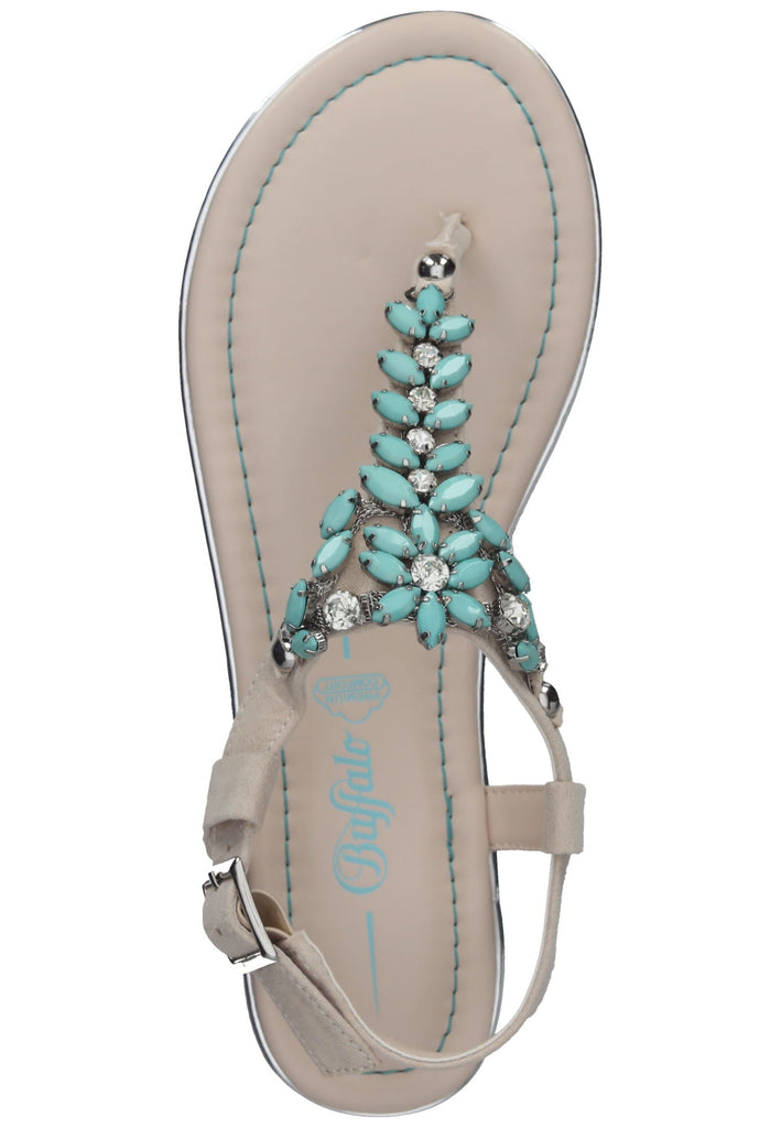 Buffalo Sandalen Lederimitat Mint