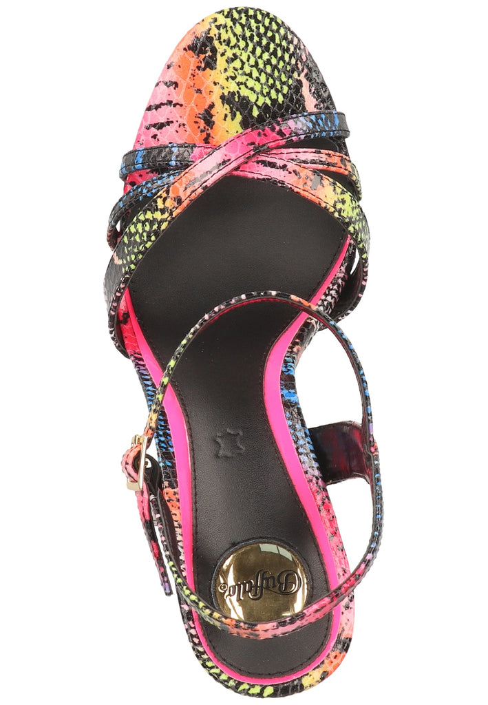 Buffalo Sandalen Lederimitat Multi