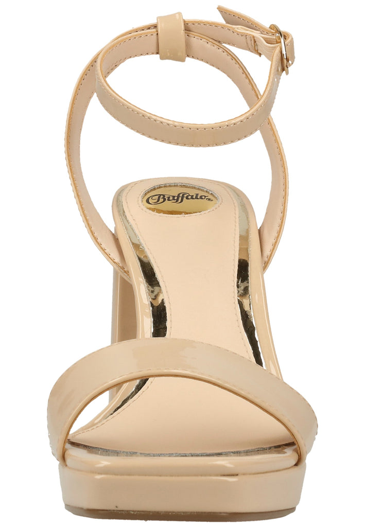 Buffalo Sandalen Lederimitat Nude