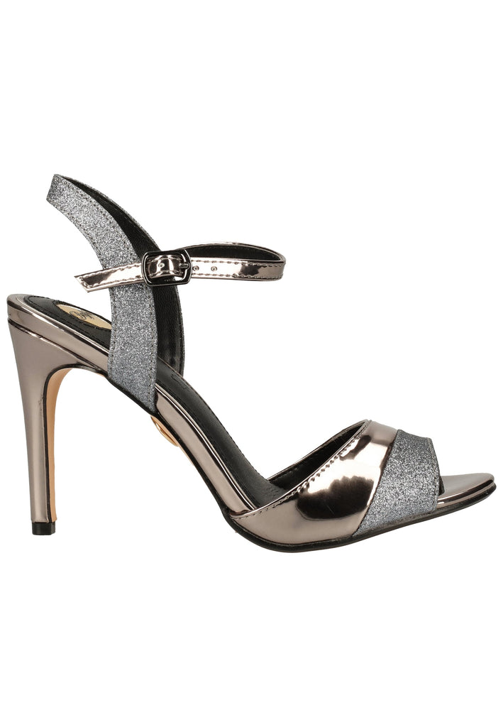 Buffalo Sandalen Lederimitat Pewter