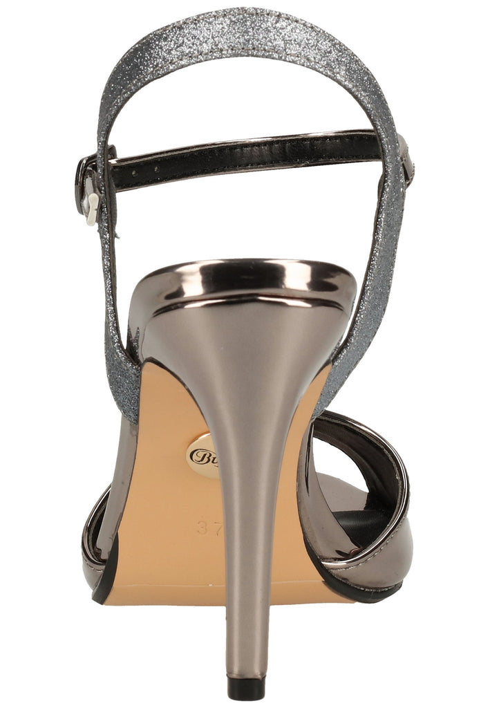 Buffalo Sandalen Lederimitat Pewter