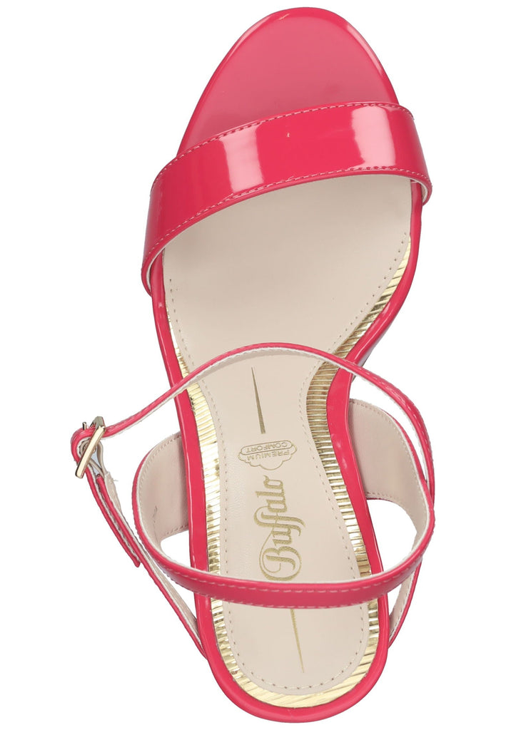 Buffalo Sandalen Lederimitat Pink