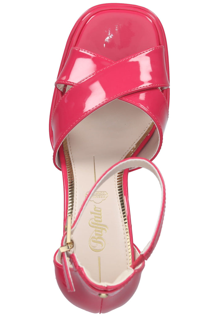 Buffalo Sandalen Lederimitat Pink