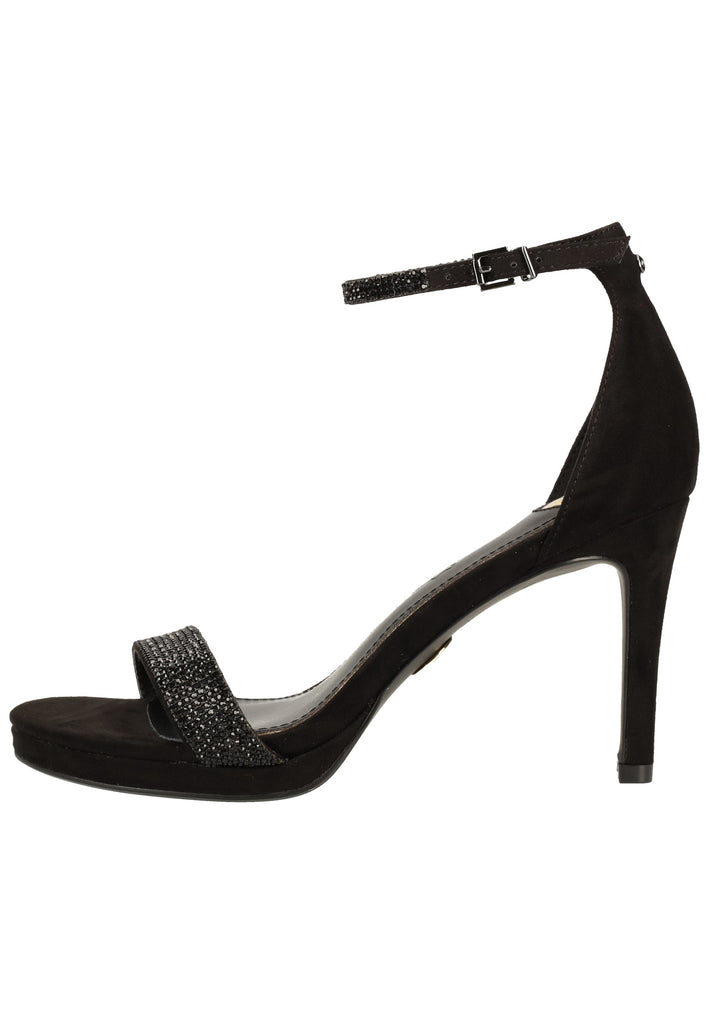 Buffalo Sandalen Lederimitat Schwarz