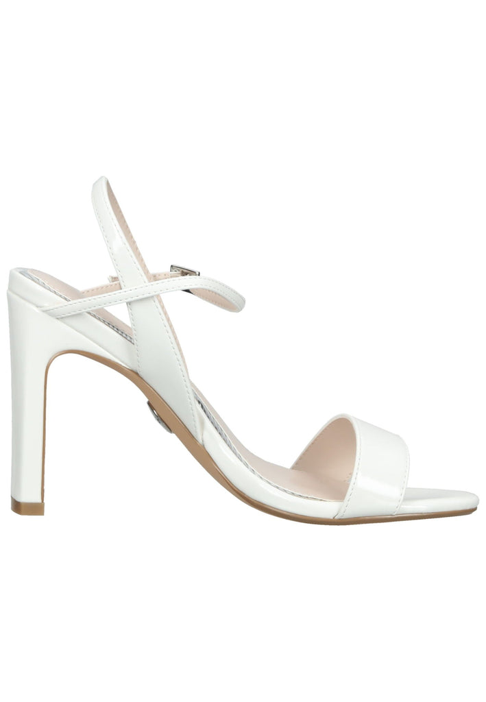 Buffalo Sandalen Lederimitat Weiß