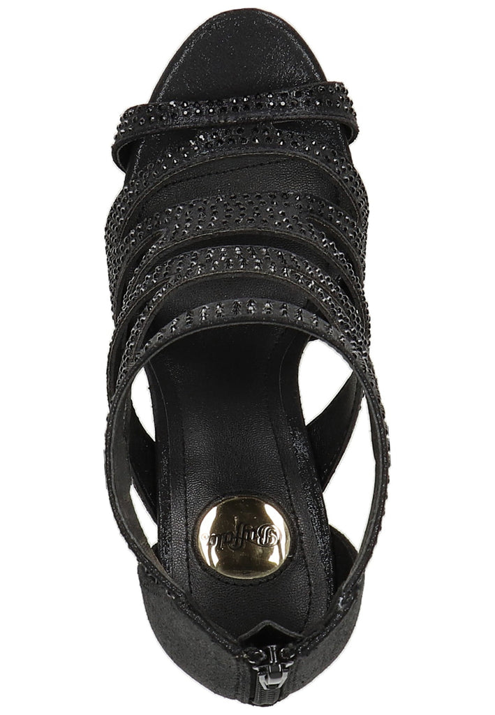 Buffalo Sandalen Textil Schwarz