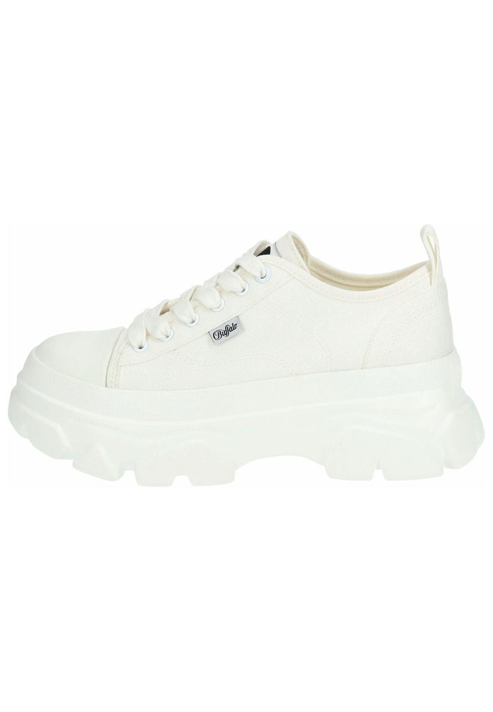 Sneaker Buffalo Sneaker Lederimitat/Textil Weiß