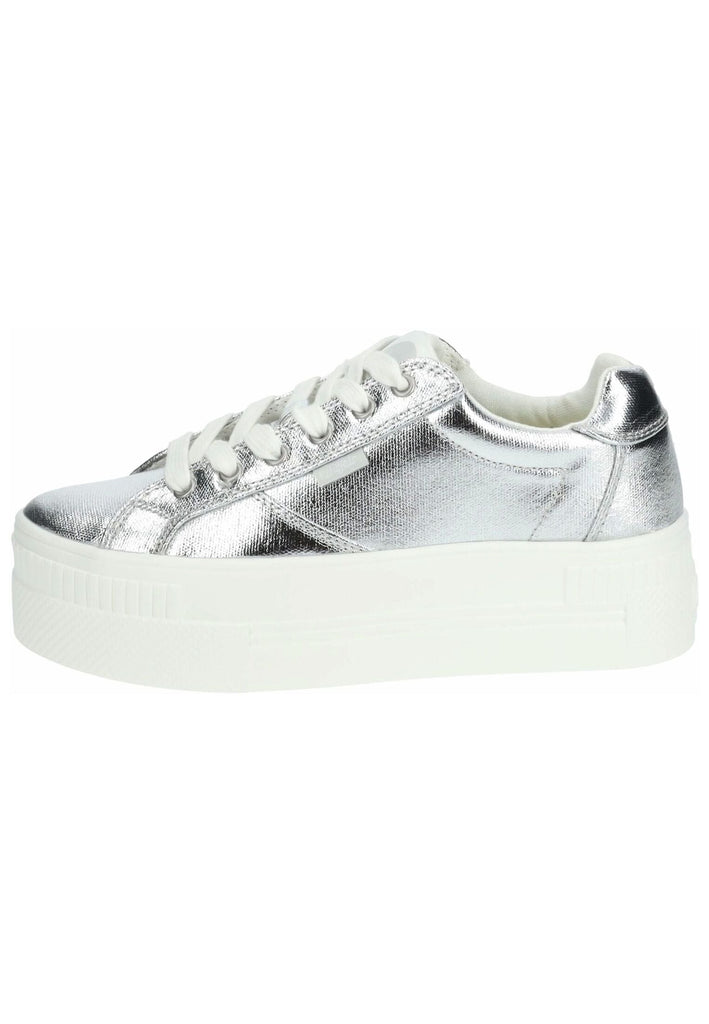 Sneaker Buffalo Sneaker Textil Silber