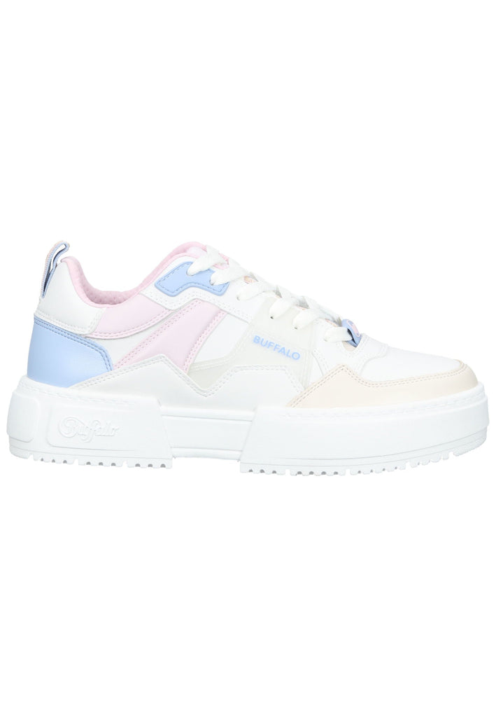 Buffalo Sneaker Lederimitat Blau/Pink
