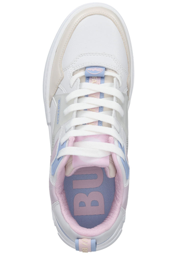 Buffalo Sneaker Lederimitat Blau/Pink
