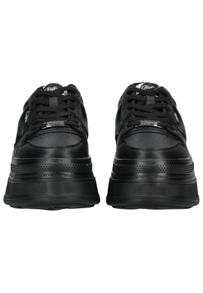 Buffalo Sneaker Lederimitat Schwarz