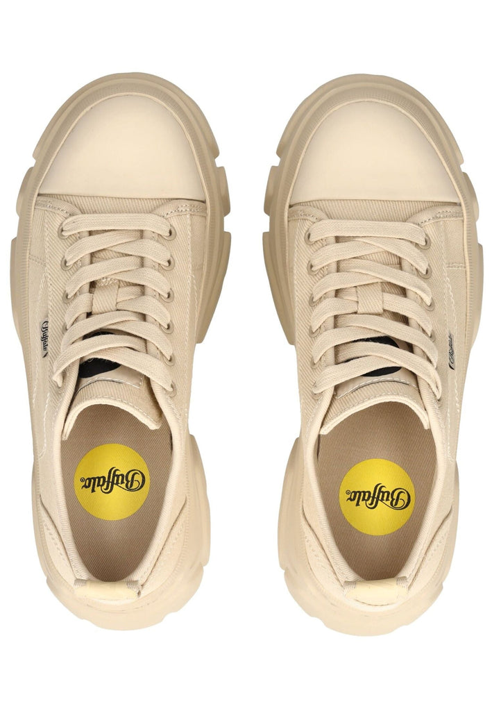 Buffalo Sneaker Lederimitat/Textil Cream