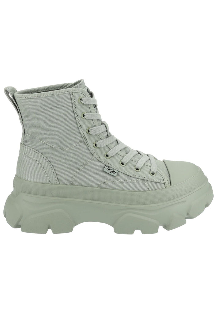 Buffalo Sneaker Lederimitat/Textil Grün