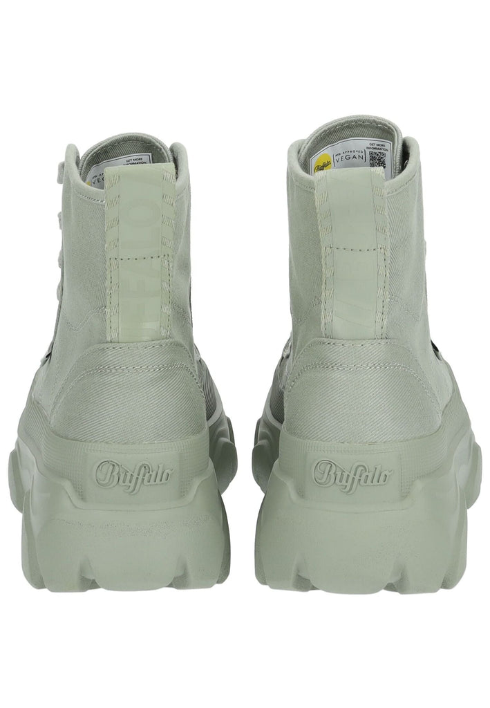 Buffalo Sneaker Lederimitat/Textil Grün