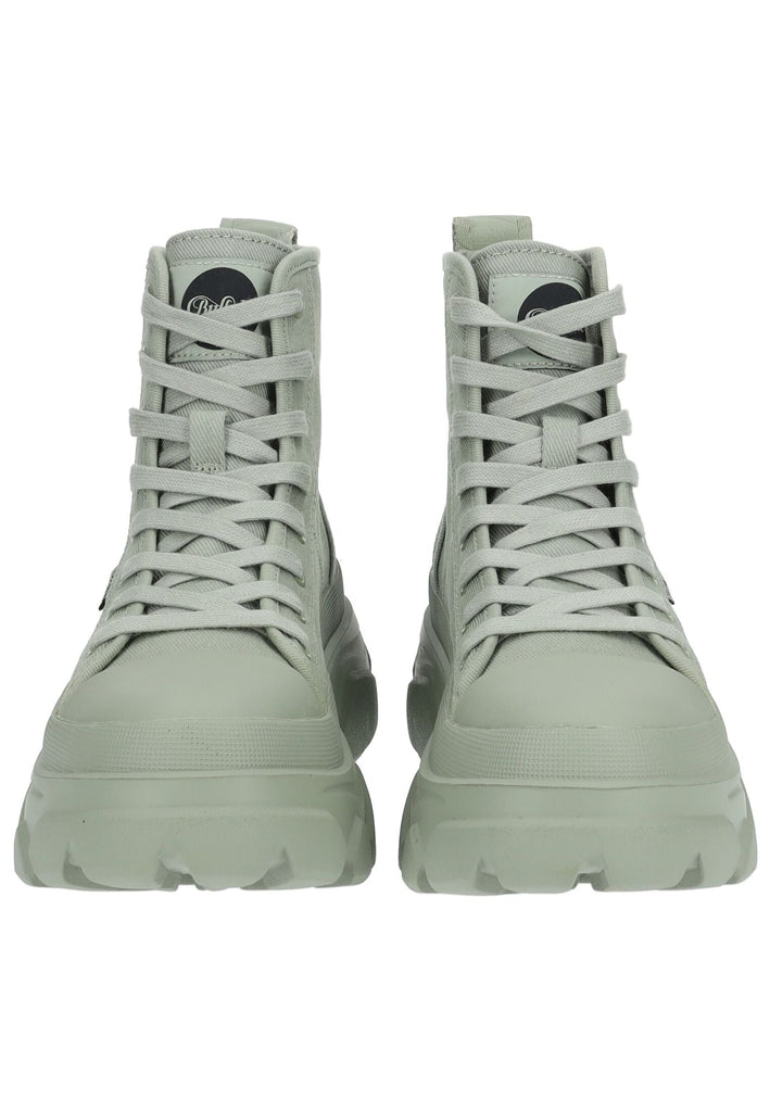 Buffalo Sneaker Lederimitat/Textil Grün