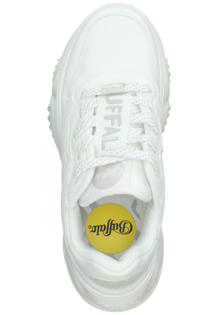 Buffalo Sneaker Lederimitat Weiß