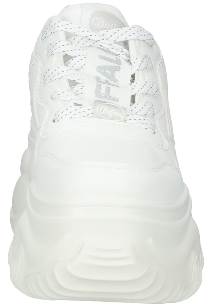 Buffalo Sneaker Lederimitat Weiß