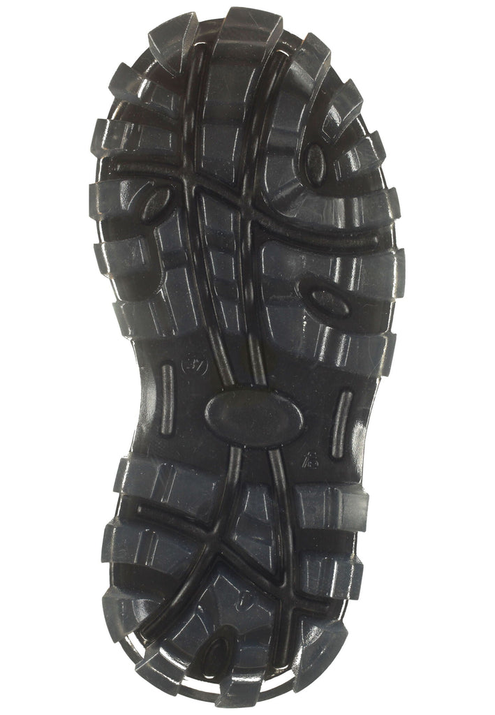 Buffalo Stiefelette Leder Schwarz Warmfutter