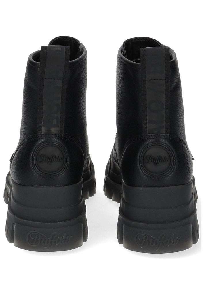 Buffalo Stiefelette Lederimitat Schwarz