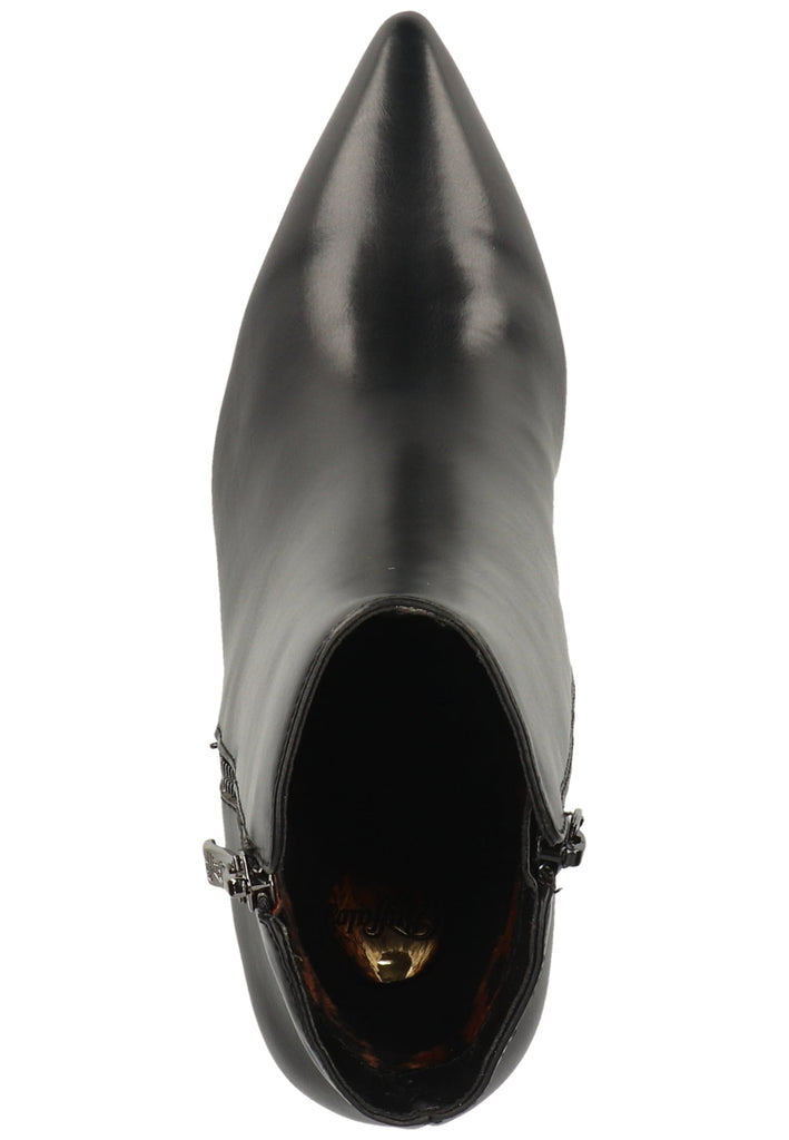 Buffalo Stiefelette Nappaleder Schwarz