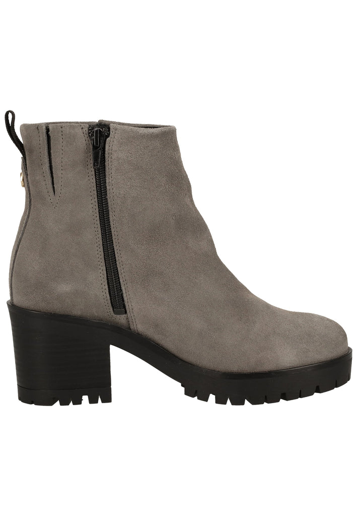 Buffalo Stiefelette Nubukleder Taupe