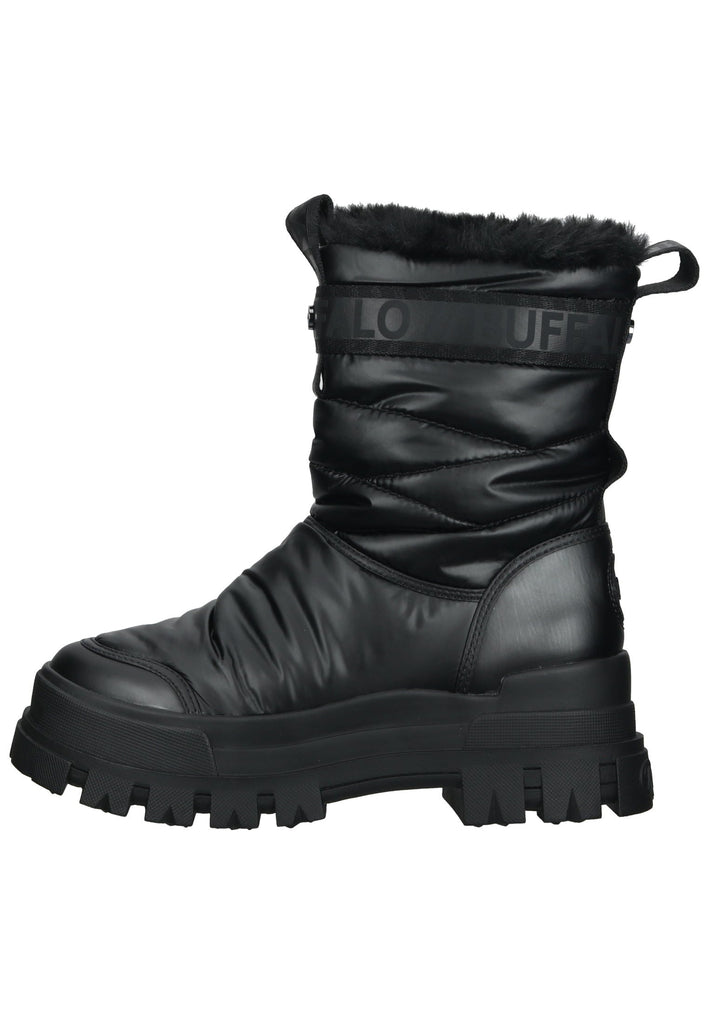 Buffalo Stiefelette Nylon Schwarz Warmfutter
