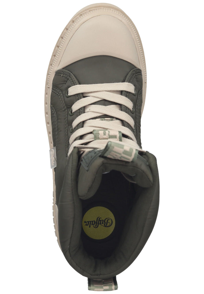 Buffalo Stiefelette Synthetik/Textil Khaki