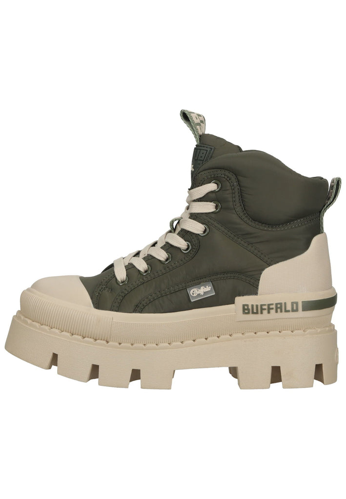 Buffalo Stiefelette Synthetik/Textil Khaki