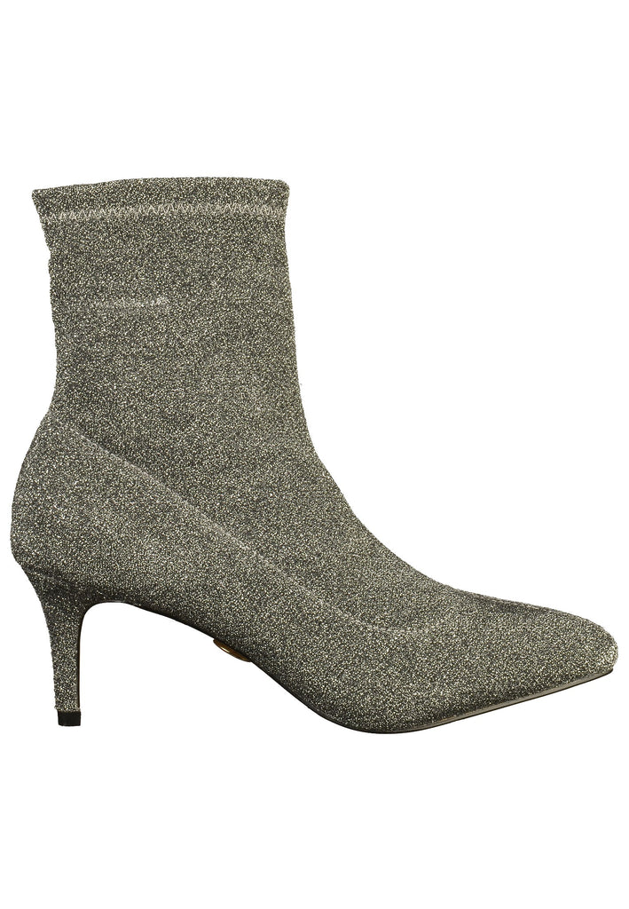 Buffalo Stiefelette Textil Silber