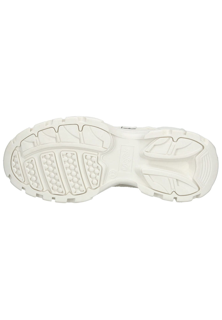 Buffalo Stiefelette Textil Weiß