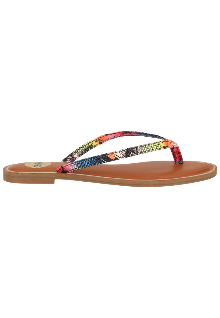 Buffalo Zehensteg Lederimitat Pink