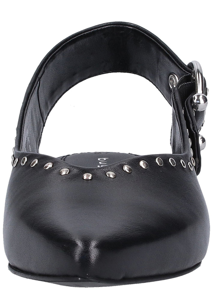 Bugatti Ballerinas Glattleder Schwarz