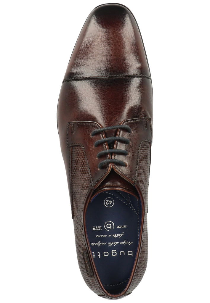 Bugatti Businessschuhe Glattleder Braun