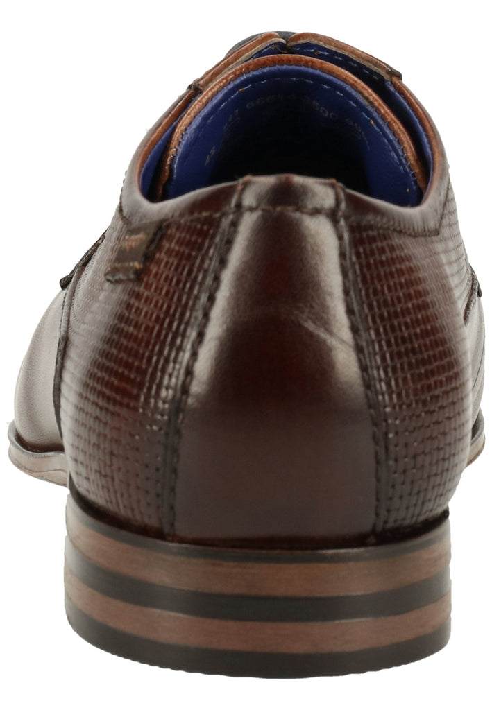 Bugatti Businessschuhe Glattleder Braun