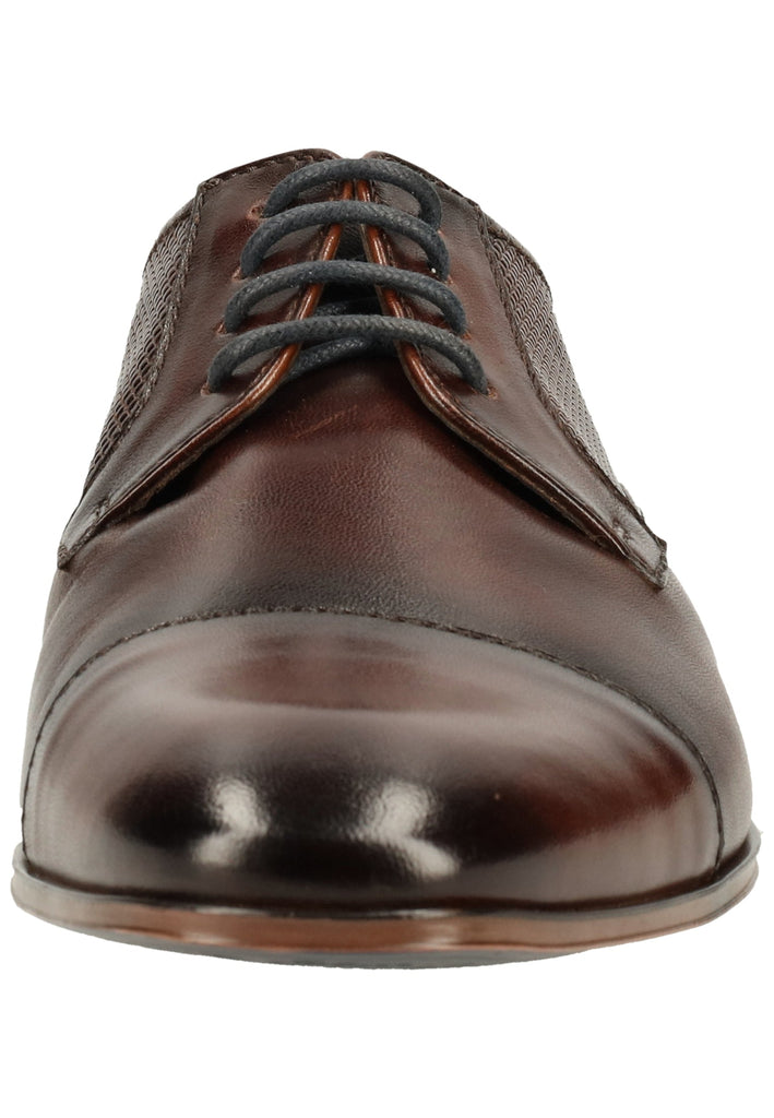 Bugatti Businessschuhe Glattleder Braun