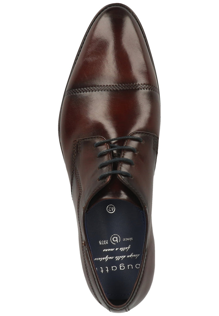 Bugatti Businessschuhe Glattleder Braun