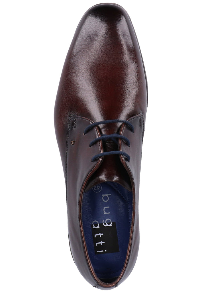 Bugatti Businessschuhe Glattleder Braun